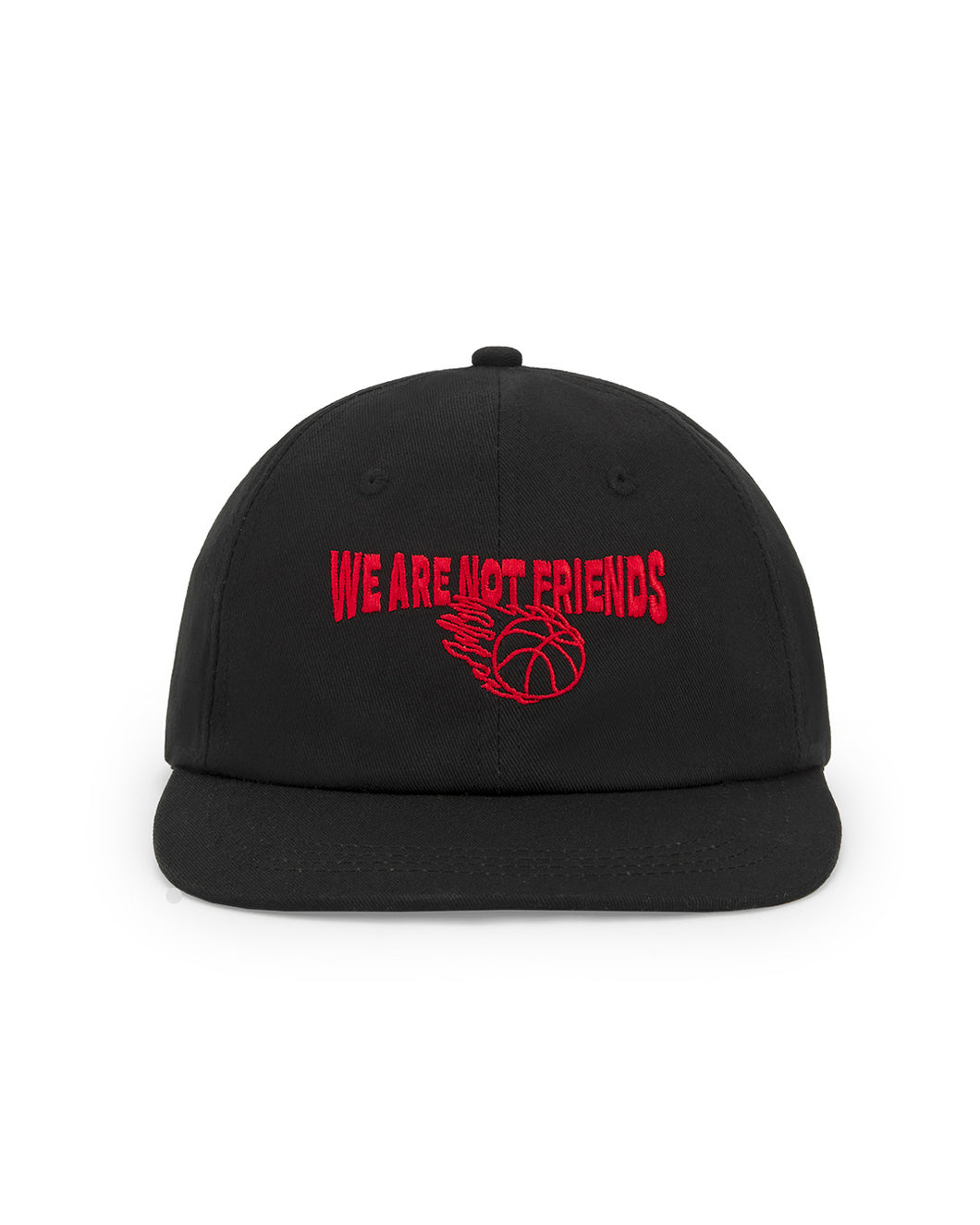 WE ARE NOT FRIENDS BASKETBALL HAT