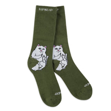 Cargar imagen en el visor de la galería, RIPNDIP LORD NERMAL SOCKS (DARK HUNTER)