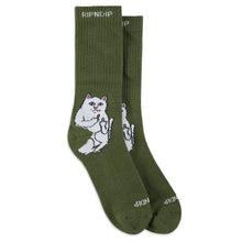 Cargar imagen en el visor de la galería, RIPNDIP LORD NERMAL SOCKS (DARK HUNTER)