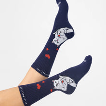 Cargar imagen en el visor de la galería, RIPNDIP NERMAL LOVES SOCKS (NAVY)