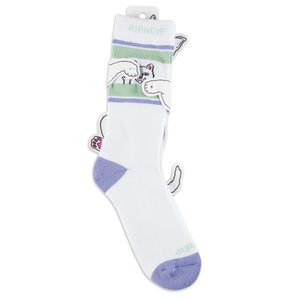 RIPNDIP PEEKING NERMAL SOCKS (LILAC SAGE)