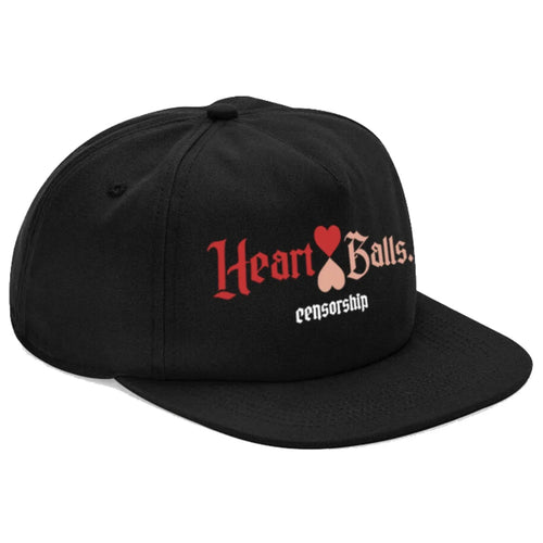 CENSORSHIP HEART AND BALLS HAT