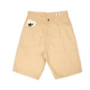 TRECE STRAYCAT 5 POCKET SHORT TROUSERS BEIGE