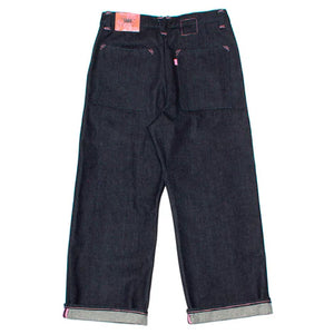 TRECE CHINO DENIM TROUSERS INDIGO