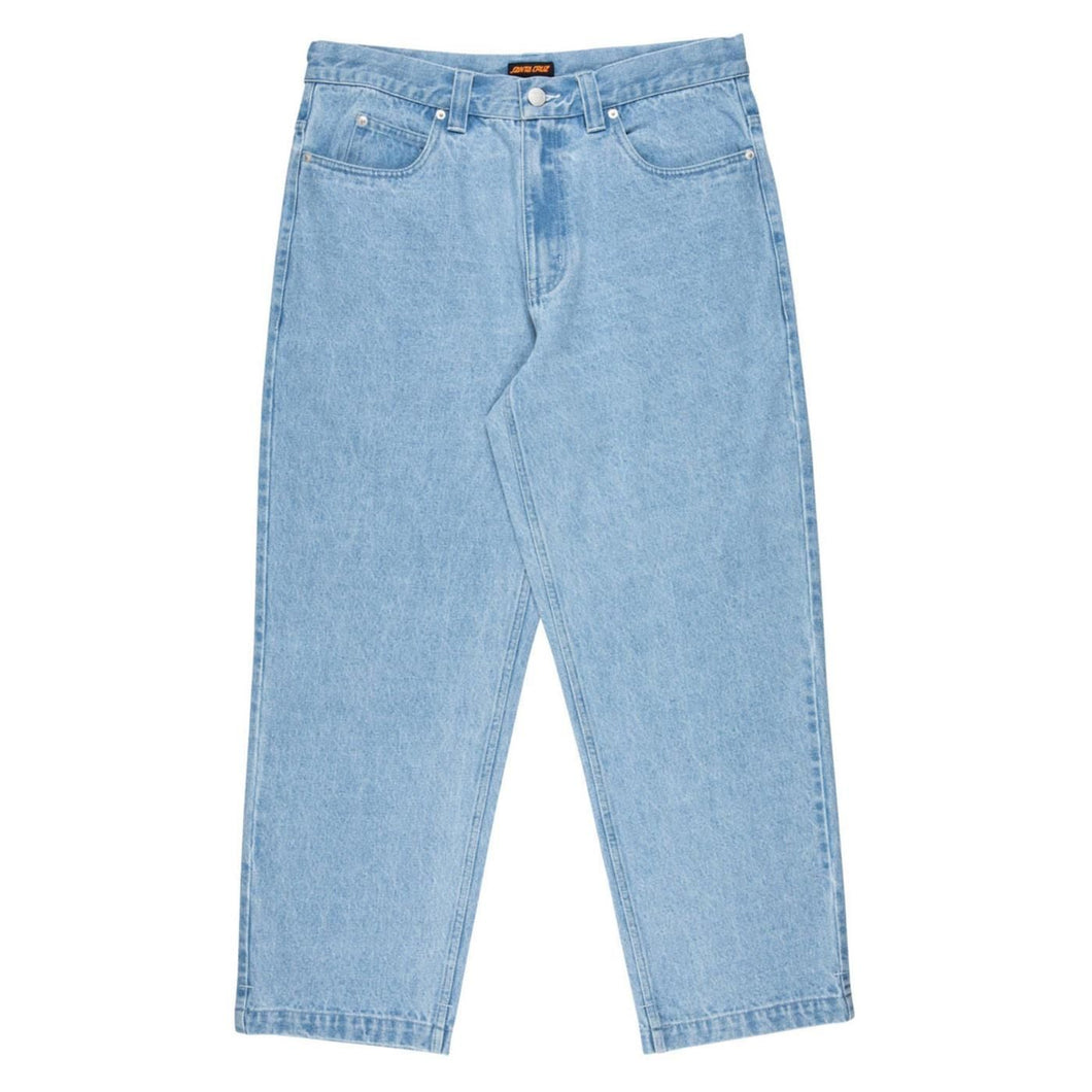 SANTA CRUZ CLASSIC LABEL JEAN STONE WASH