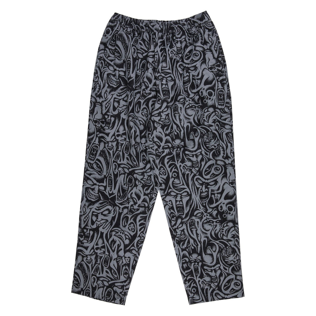 SANTA CRUZ TAB PANT GREY KNOX FACES